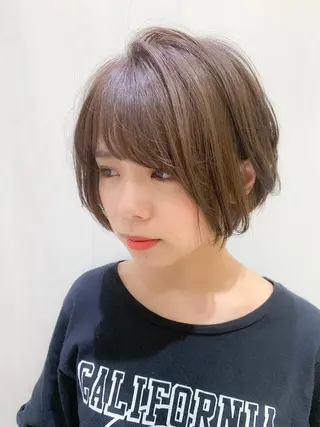 ショート カラー 内藤　宏紀 tidasmileのヘアスタイル