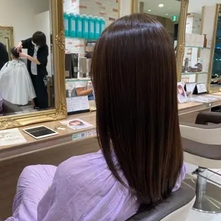 ロング ✨美髪/縮毛矯正 講師 /塚田健✨のヘアスタイル