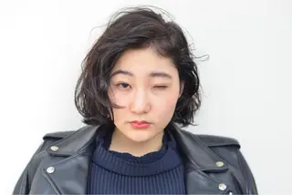 ショート カラー パーマ ［似合わせヘア］ ✂︎OGURO✂︎のヘアスタイル