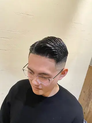 ショート メンズ smilehair国分寺店所属・💈barber 中根 龍星のヘアスタイル