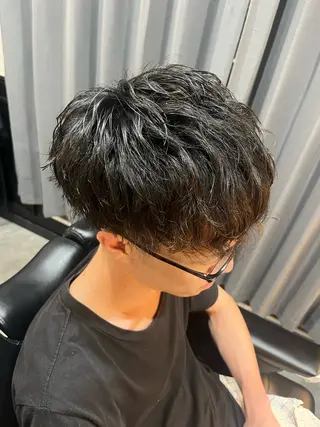 ショート パーマ メンズ littlenene /たちばなのヘアスタイル