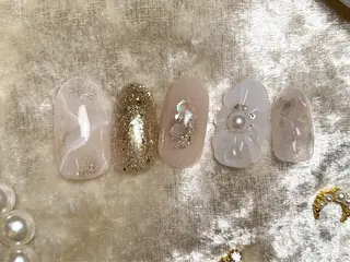 ネイル ネイルPetit Ribbonのネイルデザイン