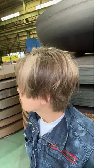 ショート カラー Lien hair salon所属・川村 匠のヘアスタイル