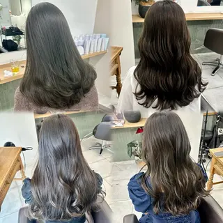 セミロング カラー ブリーチなし/レイヤ ー特化🌈Tommyのヘアスタイル