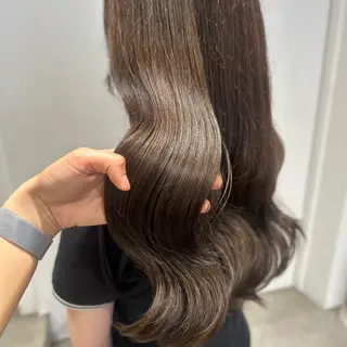 カラー ツヤ感ベージュカラー RIKO🎀‎🤍のヘアスタイル