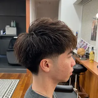 ショート メンズ メンズカット✂️ スキンフェード伊藤陸のヘアスタイル