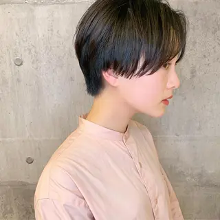 ショート ﾊｲﾄｰﾝ/ｼｮｰﾄ 村上淳乃🐥のヘアスタイル