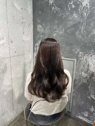 カラー 🤍韓国ヘア🤍透明 感ベージュ/まりんのヘアスタイル