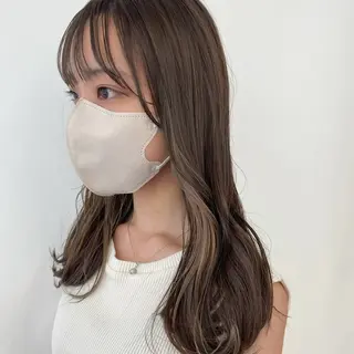 ロング カラー 🌜韓国/艶髪/縮毛 /kokoro🌛のヘアスタイル