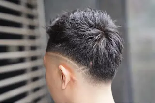 ショート CHROM TOKYO ALT所属・🔥メンズ専門🔥 佐々木　パーマ大人気のヘアスタイル