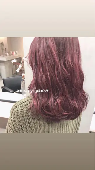 ミディアム カラー 【美髪】髪質改善 縮毛矯正🪄Annaのヘアスタイル