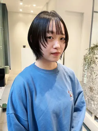 ショート ひかり／ショート ／似合わせカラーのヘアスタイル