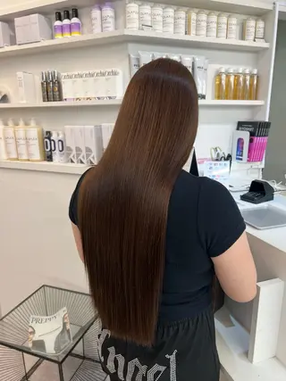 ロング カラー ハイトーン🐩/渋谷 yumekaのヘアスタイル