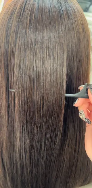 ロング i.+SAPPORO所属・艶ワンカラー♡ ゆうかのヘアスタイル