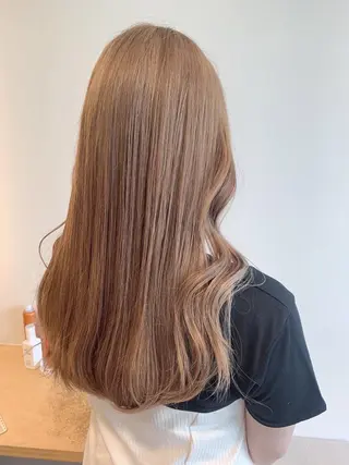カラー 村松 萌のヘアスタイル