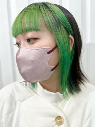 ショート カラー kai .のヘアスタイル