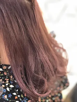 セミロング カラー hair resort 粋　dua所属・✂️髪質改善 kane✂️のヘアスタイル