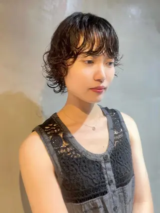 ショート パーマ カノン/アニメ漫画 好き美容師︎💕︎︎のヘアスタイル