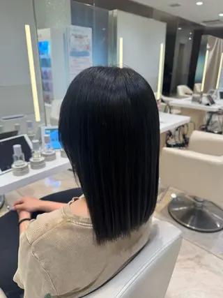 ロング カラー ボブ‪✂️ スパ🫧kurehaのヘアスタイル