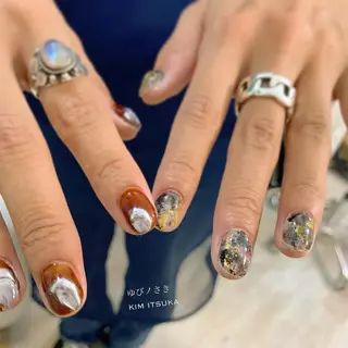 ネイル ゆびノさき茨木店 ニュアンス/アートのネイルデザイン