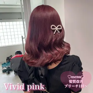 ロング 盛れる暖色🎀ガーリ ーヘア🎀きっかのヘアスタイル