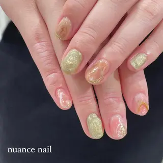 ネイル 淡色ネイル 🎀moeのネイルデザイン