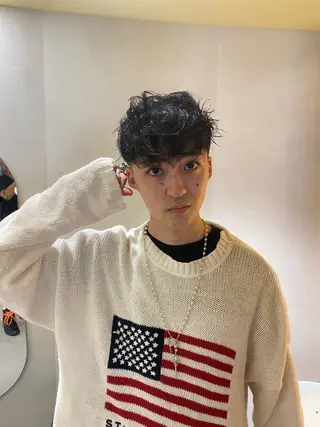 パーマ メンズ 大阪美容師 minoriのヘアスタイル