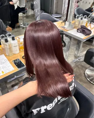 カラー 🎀暖色girly ‎🎀せしる‎🎀のヘアスタイル