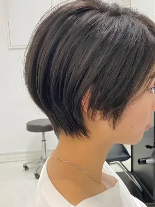 ショート カラー 似合わせ専門美容師 なかじまのヘアスタイル