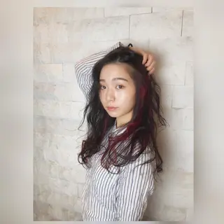 ミディアム 圧倒的美髪ストレート ツダケイタロウのヘアスタイル