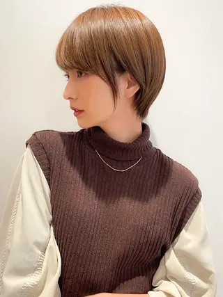 ショート VIVIE【ヴィヴィ】所属・髪質改善/韓国風 レイヤー/田村祐樹のヘアスタイル