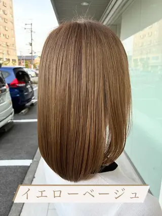 ミディアム 奥村 大地のヘアスタイル