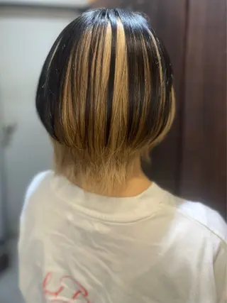 カラー 🖤 tsubura🖤のヘアスタイル