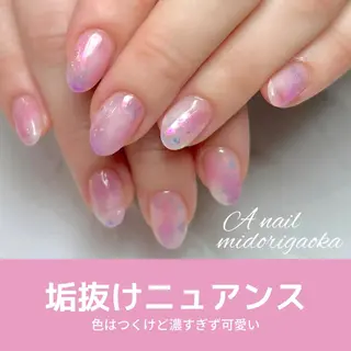 ロング ネイル 大人可愛い高技術ネイ ル♡美爪A nailのネイルデザイン