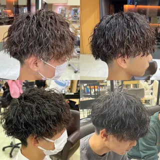 パーマ メンズ メンズカット/柏/韓 国/メンズパーマ航太のヘアスタイル