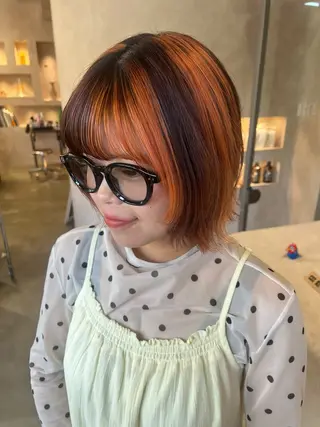 ショート カラー Bërg所属・Bërg mimi ‎ ౨ৎ⋆のヘアスタイル