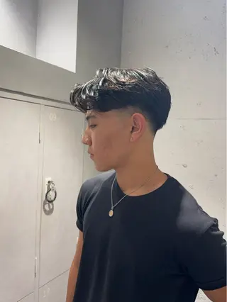 ショート メンズ メンズ特化美容師 パーマ職人ショウのヘアスタイル