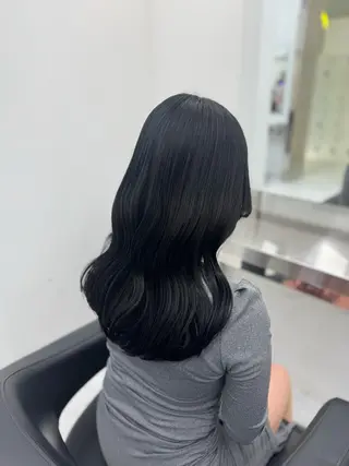 セミロング カラー 🎀愛されgirly ヘア🫧Ayakaのヘアスタイル