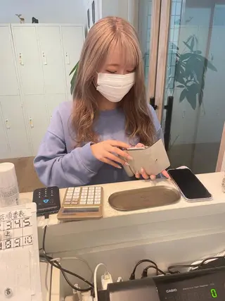 ロング カラー 🇰🇷ハイトーン× 韓国レイヤー레이어드のヘアスタイル