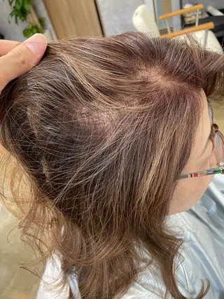ロング カラー Snaly カラー特化ページのヘアスタイル