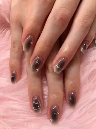 ネイル rukianail 新里のネイルデザイン