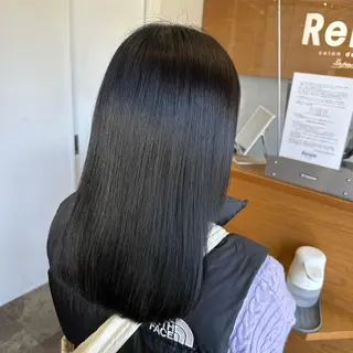 セミロング 後藤 千絵のヘアスタイル