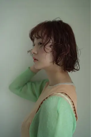 ショート カラー 🩶米澤 美月🩶のヘアスタイル