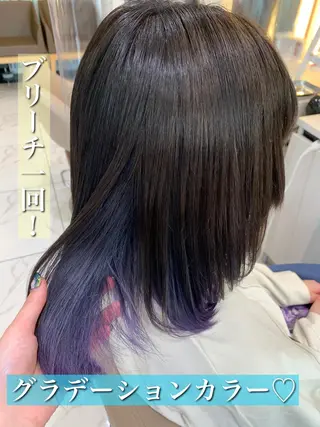 ミディアム 愛されハイトーン 🍓YURINAのヘアスタイル