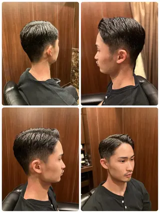 ショート BroTokyo Barbershop 銀座店所属・大河 たいがのヘアスタイル