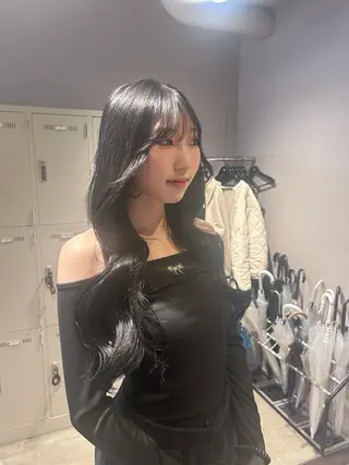 ロング カラー パーマ ヘアアレンジ メンズ キッズ 横浜美容室 RIKAのヘアスタイル