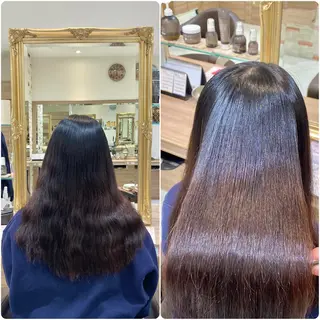 ロング ✨美髪/縮毛矯正 講師 /塚田健✨のヘアスタイル