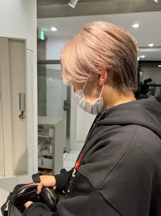 ショート カラー 🎀ハイトーン/レイ ヤー/Reina🎀のヘアスタイル