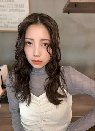 セミロング [似合う小顔カット] 🪽MUNi恵比寿のヘアスタイル