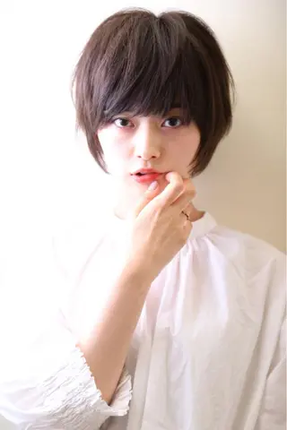 ショート カラー キッズ 野崎 ひかりのヘアスタイル